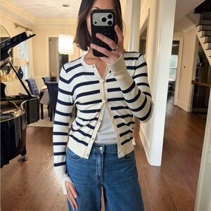 Zara Striped Cardigan
